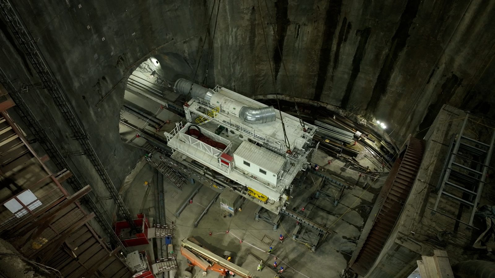 Assembly of Tunnel Boring Machine for Bullet Train Project Begins at Vikhroli, Maharashtra